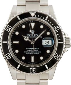 Pre-Owned Rolex Submariner 16610 Stainless Steel