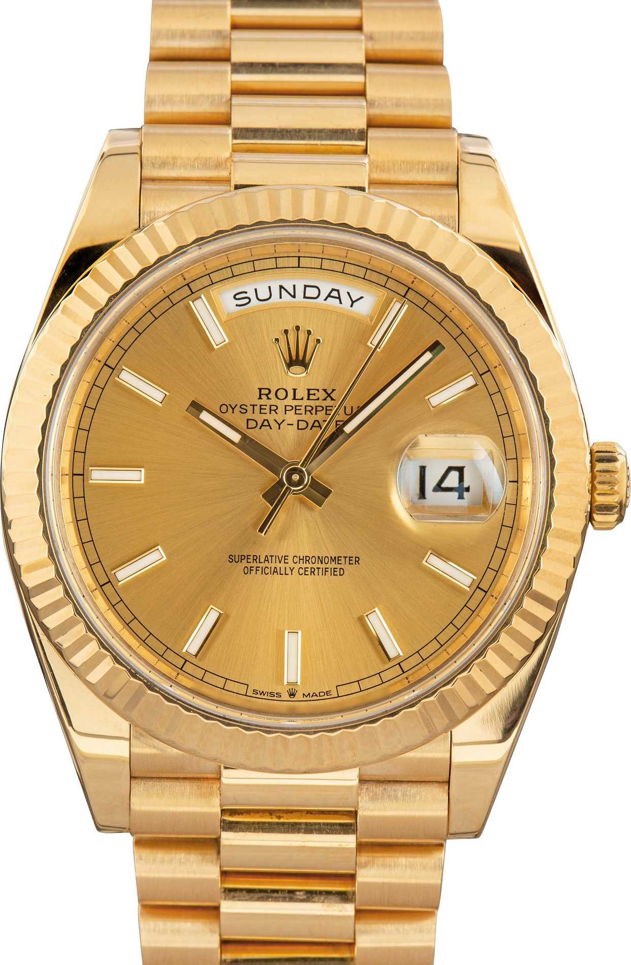 Rolex-Day-Date-40-Ref-228238-Champagne-Index-Dial